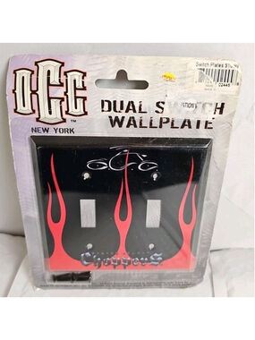 VTG 04 Orange County Choppers OCC American Chopper Double/Dual Switch Wall Plate